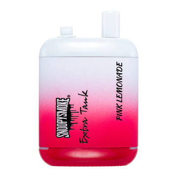 Disposable Pink Lemonade Snoopy Smoke Extra Tank, perfect for on-the-go vaping