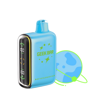 Blue Razz Ice Flavor Geek Bar Pulse Nicotine Free Vape Disposable-Zero Nicotine-Non Nicotine  - 15000 Puffs