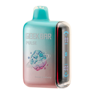 Strawberry Flavor Geek Bar Pulse Vape 15000 puffs Disposable Frozen Edition 