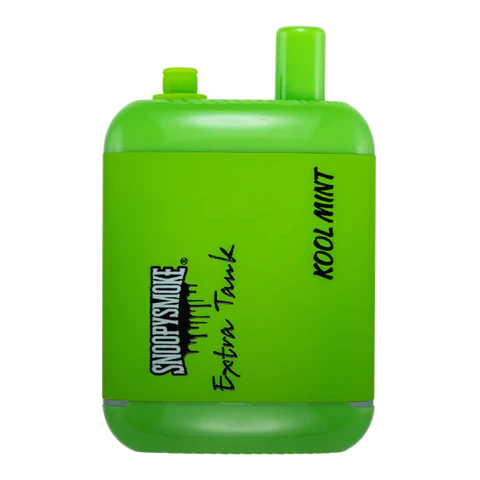 Disposable Cool Mint Snoopy Smoke Extra Tank provides long-lasting refreshing flavor