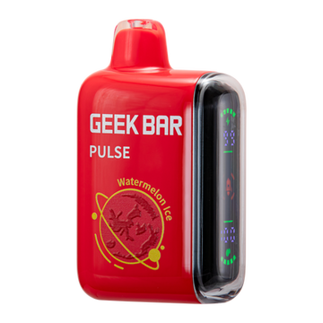 Juicy watermelon ice flavor Geek Bar Pulse vape, perfect for summer