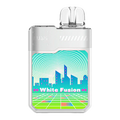 White Fusion Flavor Digiflavor Geek Bar lush 20K Disposable Vape with sleek design, 5% nicotine, and 575mAh battery capacity for a satisfying vaping experience