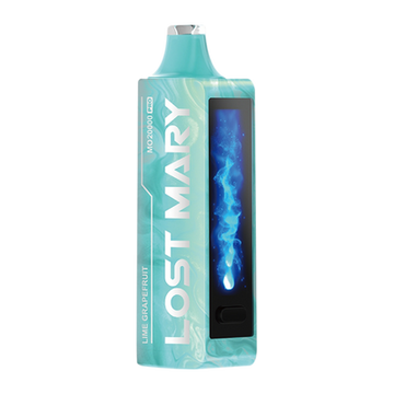 Alt text: Close-up image of Lime Grapefruit Flavor Lost Mary Vape MO20000 Pro 20000 Puffs Disposable, a convenient and long-lasting vape product with refreshing citrus flavor