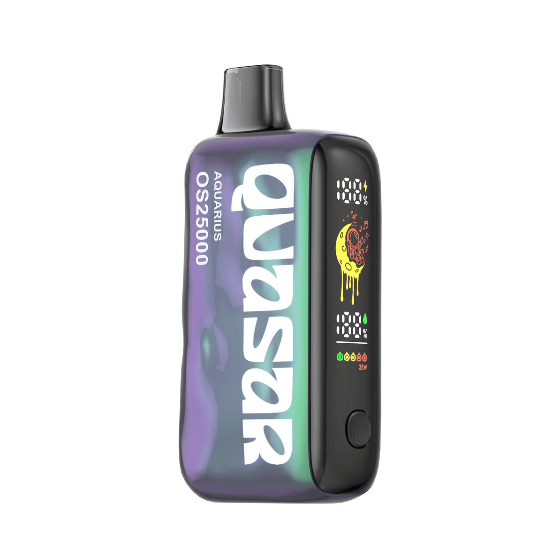 Aquarius Flavor Lost Mary Vape Quasar OS25000 Disposable Vape – 25K Puffs, a sleek and high-performance vaping device with a long-lasting battery