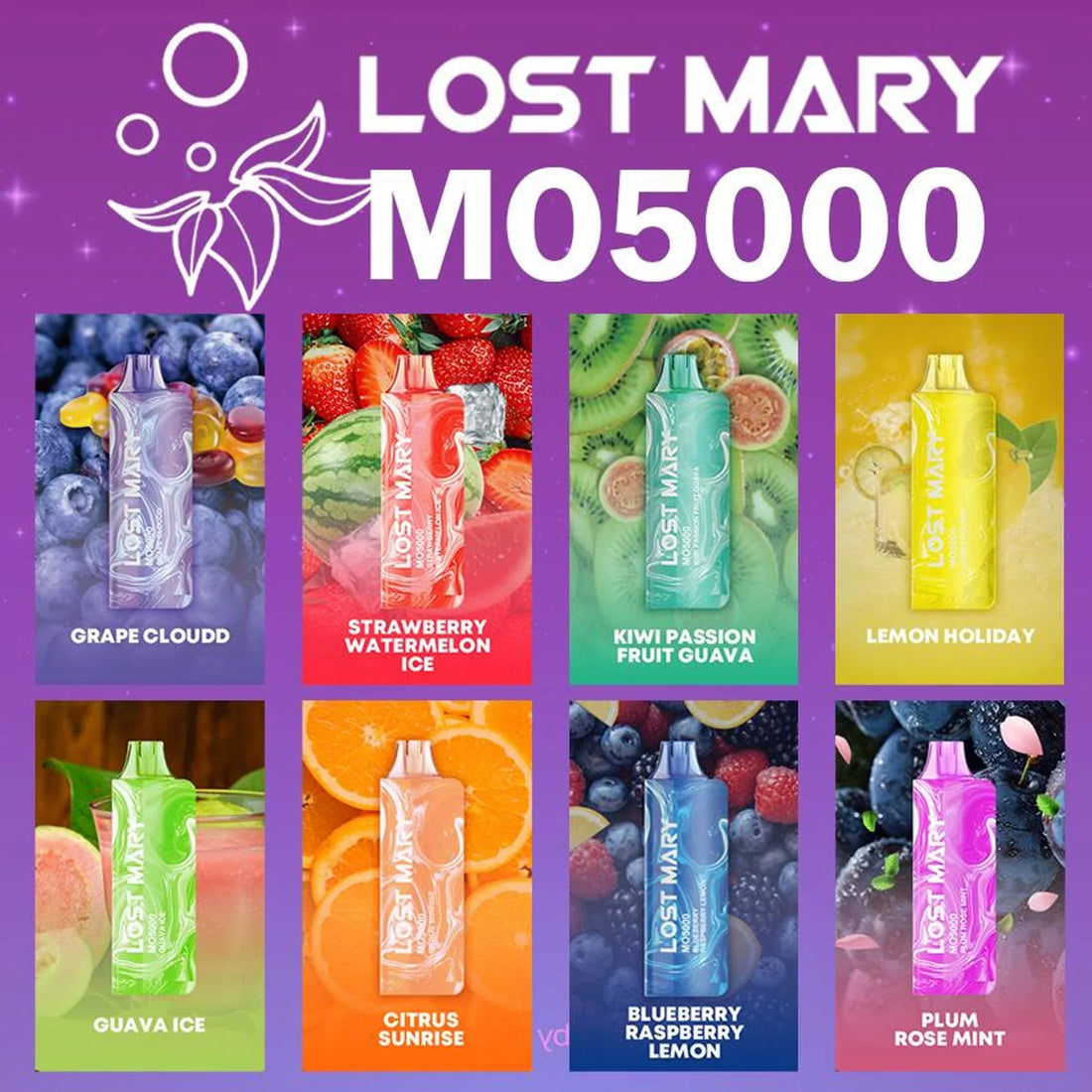 Lost Mary MO5000 Disposable Vape - sleek and compact vape pen