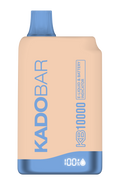 Kado Bar 10000 puffs in mango flavor with easy-to-use draw activated system