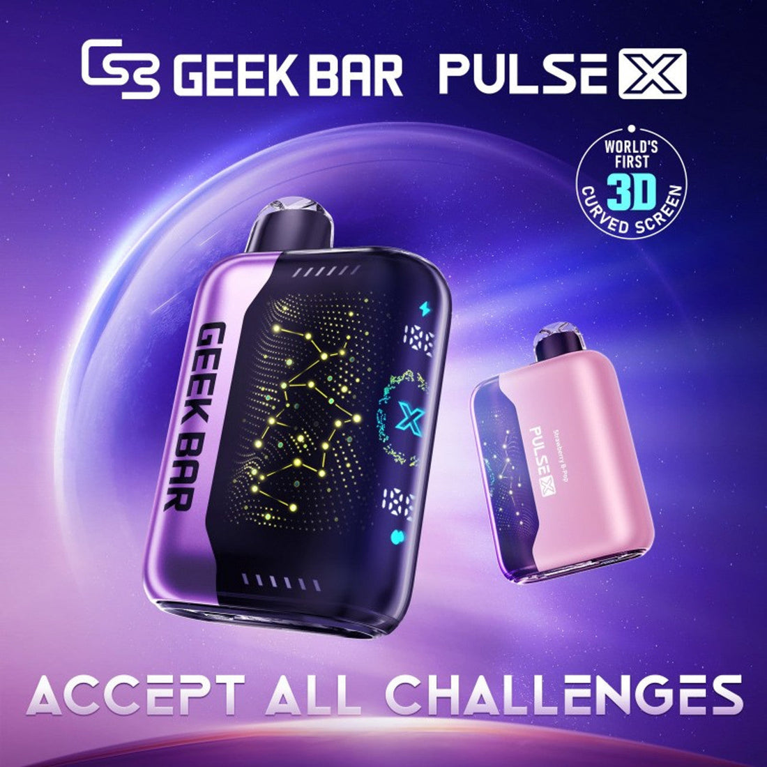 Close-up of Watermelon Ice Flavor Geek Bar Pulse X Vape 25000 Puffs Disposable with sleek design and vibrant colors, perfect for vaping enthusiasts looking for long-lasting flavor and convenience