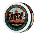 Indulge in the rich and refreshing taste of CHOCOLATE MINT COFFEE Flavor 50mg caffeine COFFEE POUCHES from THE FORCE SENSE LABS