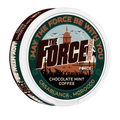 Delicious and invigorating CHOCOLATE MINT COFFEE Flavor coffee pouches from THE FORCE SENSE LABS with 50mg of caffeine for a perfect morning pick-me-up