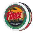 Classic vanilla coffee flavor 50mg caffeine coffee pouches from The Force Sense Labs, a convenient and delicious way to boost your energy and satisfy your coffee cravings