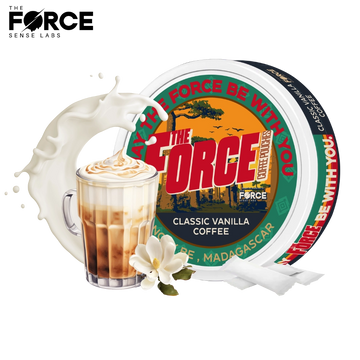 THE FORCE SENSE LABS 50mg caffeine COFFEE POUCHES - convenient on-the-go caffeine boost for coffee lovers