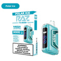 Polar Ice RAZ TN9000 Disposable razor in a clear plastic packaging