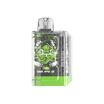 Delicious and refreshing Sour Apple Ice Orion Bar 7500 vape product