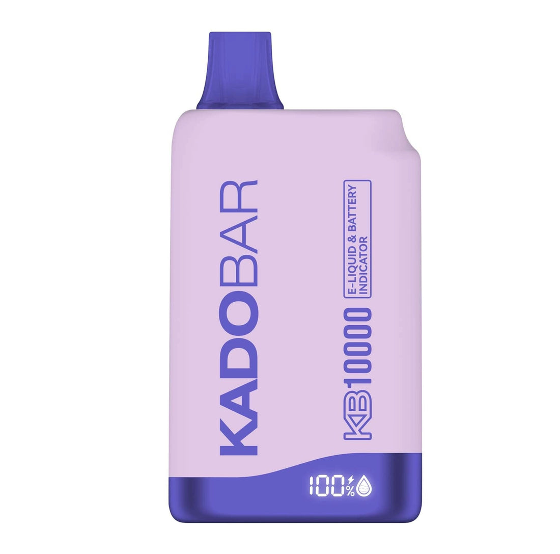 Alt text: Grape Coolaid Flavor Kado Bar KB10000 Disposable, a refreshing and convenient disposable vaping product perfect for on-the-go enjoyment