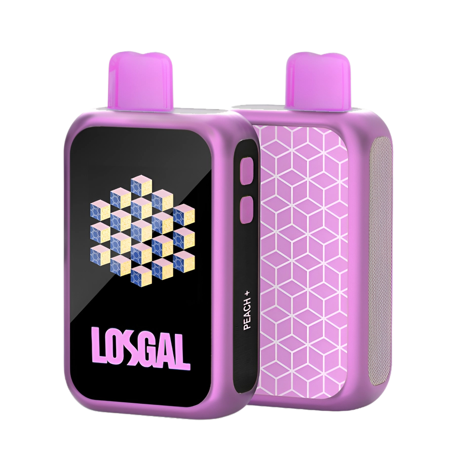 Lost Mary Losgal MC25000 Disposable Vape in sleek black packaging with brand name and product details