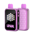 Lost Mary Losgal MC25000 Disposable Vape in sleek black packaging with brand name and product details