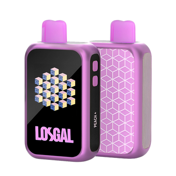 Lost Mary Losgal MC25000 Disposable Vape in sleek black packaging with brand name and product details