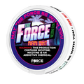  Hand holding a piece of Miami Mint Flavor Nicotine Gum THE FORCE SENSE LABS（4mg）with a minty fresh flavor