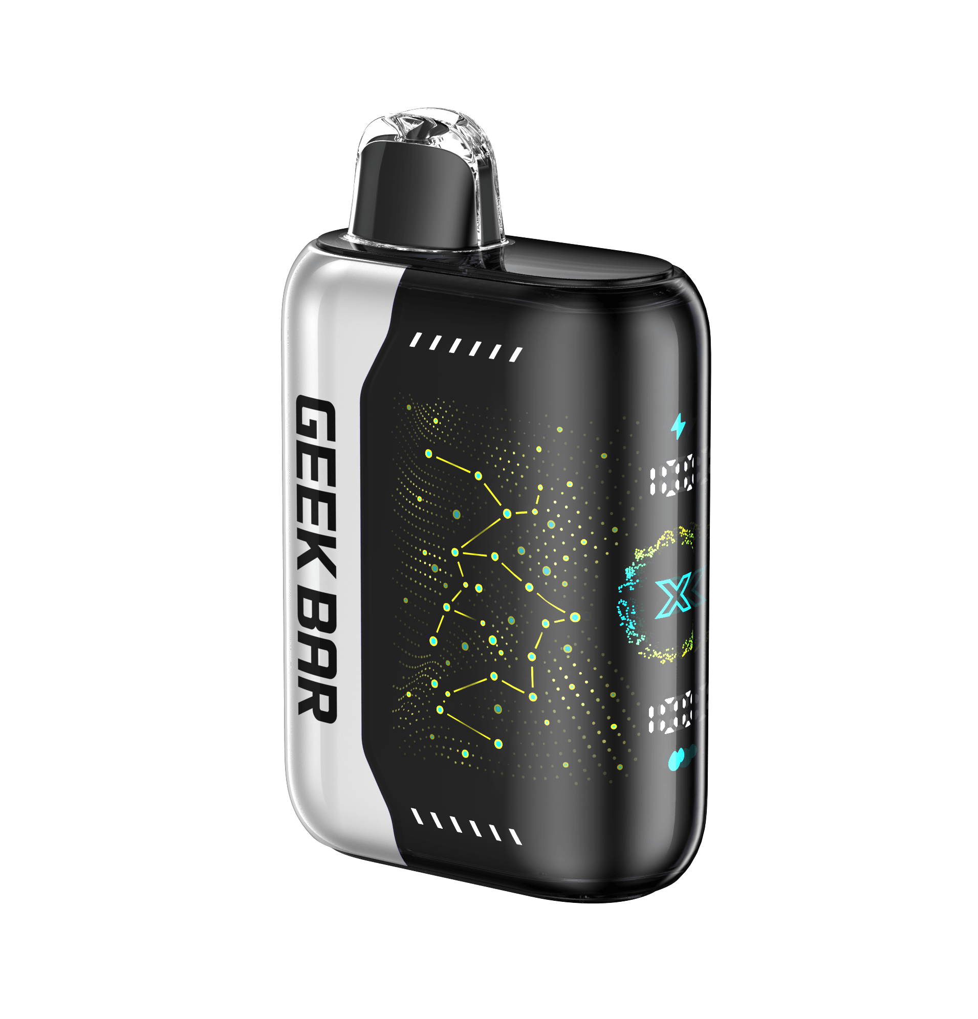 Geek Bar Pulse X Vape 25000 Puffs Disposable in a convenient pocket-sized package