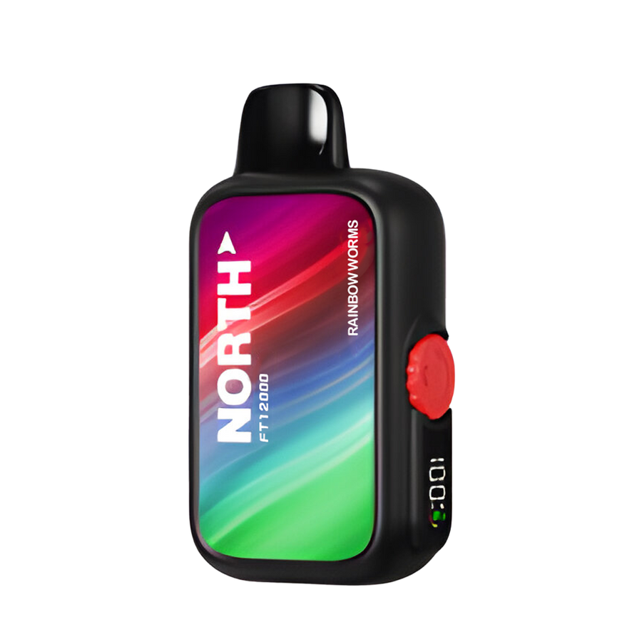 Rainbow Worms Flavor North vape FT12000 Disposable