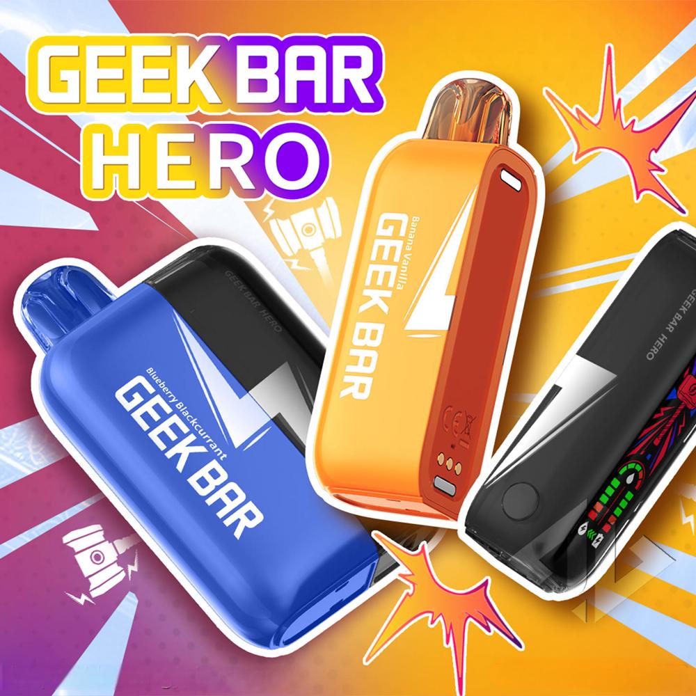 Geek Bar Hero 20000 Disposable Vape | Replaceable Pod