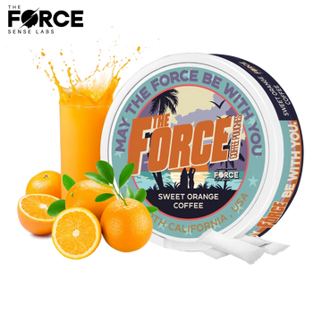 THE FORCE SENSE LABS 50mg caffeine COFFEE POUCHES - Convenient single-serve pouches with a caffeine kick