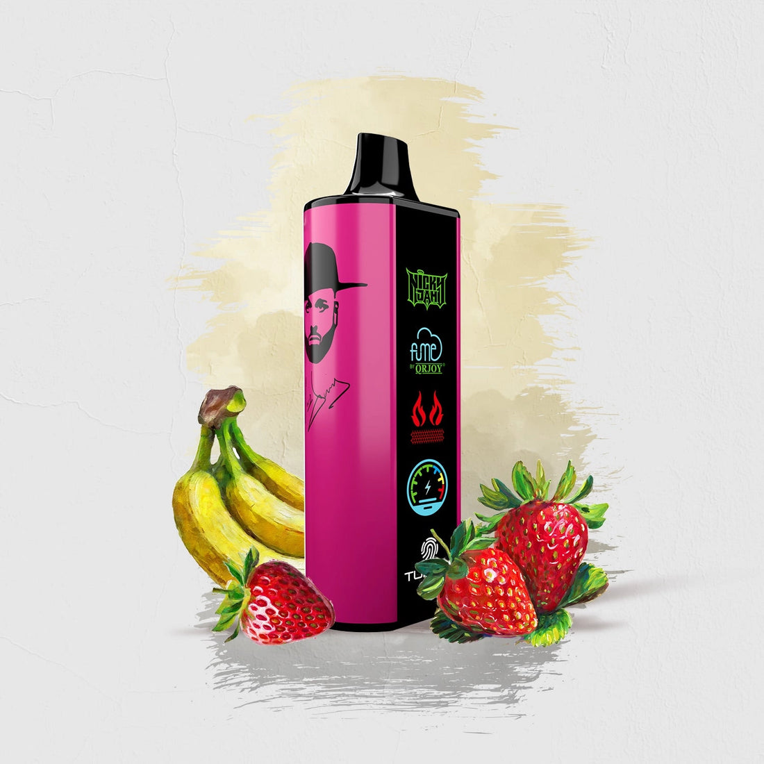 Sweet Gatas flavor FUME Nicky Jam 15K Vape Disposable product image with sleek, modern design and bold branding