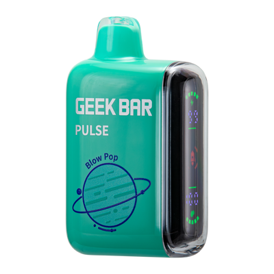 Colorful Blow Pop Geek Bar Pulse Vape Flavor with fruity and sweet taste