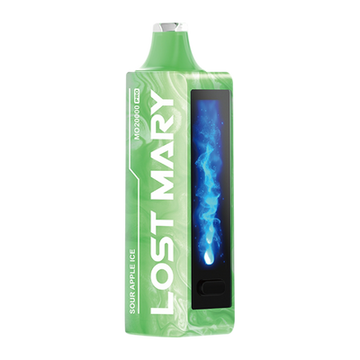 Sour Apple Ice Flavor Lost Mary Vape MO20000 Pro 20000 Puffs Disposable 