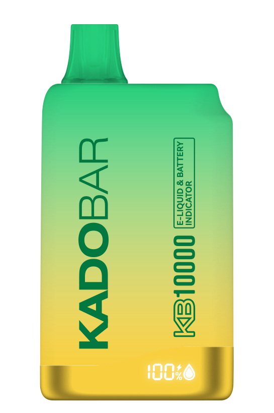 Kado Bar 10000 puffs in apple flavor delivering a crisp and natural taste