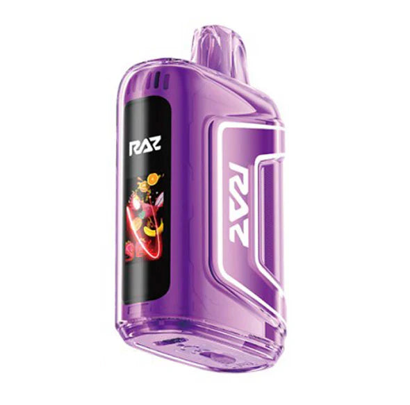 Tropical Storm RAZ TN9000 Disposable Vape with refreshing tropical fruit flavors 