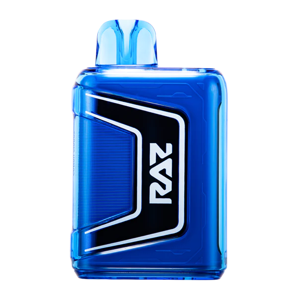 Blue Raz Cotton Cloudz RAZ TN9000 Disposable Vape with sleek design and bold blue color, perfect for on-the-go vaping 